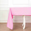 Polyester 60"x102" Rectangle Tablecloth Pink Polyester - Durable and Stylish Table Cover