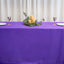 Polyester 90"x156" Rectangle Tablecloth Purple - Seamless Wrinkle-Resistant Table Cover
