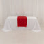 Wide Premium Polyester 24"x72" Table Runner Red - Sublimation Printable Banner