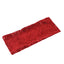 5 Pack Sequin Spandex Chair Sashes Red - Stretch Chair Bands 6"x15"