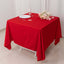 Scuba Square 70"x70" Tablecloth Red - Wrinkle Free & Stain Resistant Table Cover