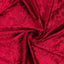 Red Crushed Velvet Backdrop Curtain â€“ 5ft x 12ft Event Drape with Rod Pocket, Privacy Panel for Photo Booths & Events