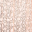 8ftx8ft Rose Gold Embroider Sequin Event Curtain Drapes, Sparkly Sheer Backdrop Event Panel With Embroidery Leaf