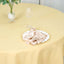 Premium Polyester 90" Round Tablecloth Champagne - Stain and Wrinkle-Resistant Design with 220GSM Thickness Table Cover