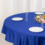 Scuba Round 70" Tablecloth Royal Blue - Wrinkle Free & Stain Resistant Table Cover