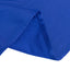 Scuba Round 108" Tablecloth Royal Blue - Wrinkle Free & Stain Resistant Table Cover