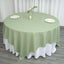 Polyester Square 90"x90" Tablecloth Sage Green - Wrinkle-Resistant & Durable Table Cover