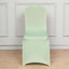 Spandex Chair Cover for Banquet Chairs Sage Green - Stretch 160GSM Fabric with Slip-On Slipcover