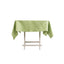 Lamour Satin 54"x54" Square Tablecloth Sage Green - Durable & Silk-Like Table Cover