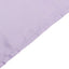 Lamour Satin 60"x102" Rectangle Tablecloth Lavender Lilac - Durable & Silky Soft Feel Table Cover