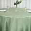 Satin 120" Round Tablecloth Sage Green - Stylish Seamless Table Cover