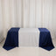 Scuba Polyester 36"x72" Wide Table Runner White - Wrinkle-Free Trade Show Table Linen for Events & Exhibits