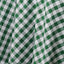 Polyester 90"x132" Rectangle Tablecloth White/Green - Seamless Checkered Buffalo Plaid Table Cover