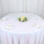 Sequin 120" Round Tablecloth Iridescent Blue - Seamless Glittering Table Cover