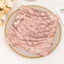 Sequin Mesh 20"x20" Napkin Blush - Wave Embroidered Reusable Napkin