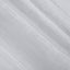 2 Pack Handmade Silver Faux Linen Curtains 52"x84", Curtain Panels With Chrome Grommets