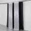 2 Pack Silver Sequin Event Curtain Drapes with Rod Pockets, Seamless Backdrop Event Panels - 8ftx2ft