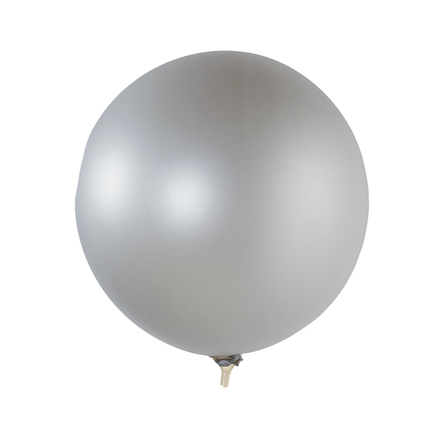 5 Pack Large Silver Biodegradable Balloons, 36" Thickened Extra Strong Eco-friendly Latex Helium Party Balloons