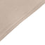 Stretch Spandex 96"x30" Rectangle Table Cover Nude - Durable Form-Fitting Tablecloth
