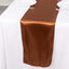 Satin 12"x108" Table Runner Cinnamon Brown - Stylish Table Linen