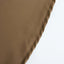 Polyester 70"x70" Table Overlay Square Tablecloth Taupe - Wrinkle-Resistant & Durable Table Cover