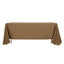 Polyester 72"x120" Rectangle Tablecloth Taupe - Durable and Stylish Table Cover