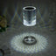 LED Acrylic Table Lamp Cylinder Design Color Changing - Rechargeable Cordless RGB Touch Control Light 10"