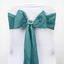 5 Pack Polyester Chair Sashes Turquoise 6"x108"