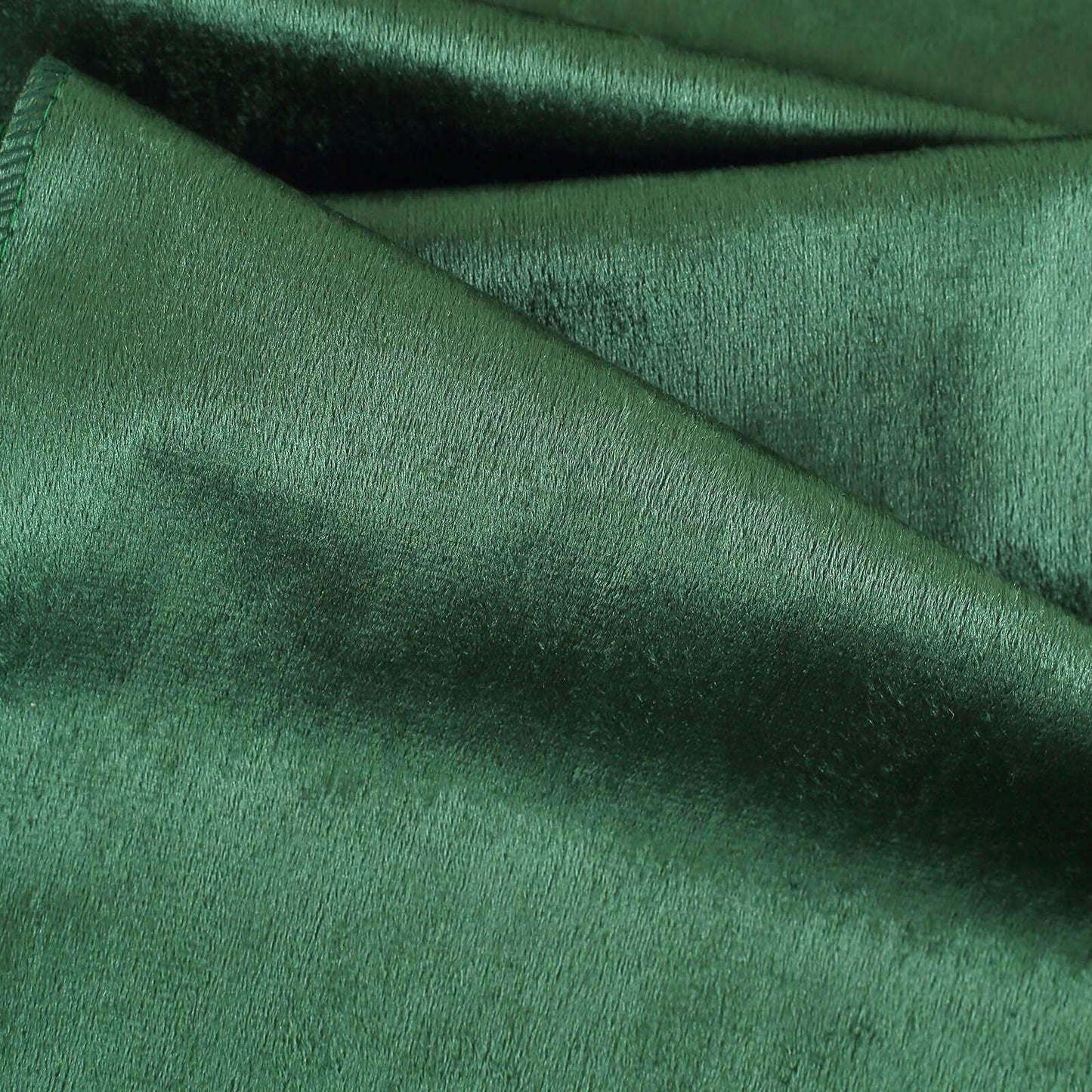 Premium Velvet 12"x108" Table Runner Hunter Emerald Green - Sheen Finish Reusable Table Decor