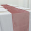 Premium Velvet 12"x108" Table Runner Dusty Rose - Sheen Finish Reusable Table Decor