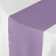 Polyester 12"x108" Table Runner Violet Amethyst - Durable & Wrinkle-Resistant Table Decor