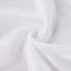 5ftx14ft White Chiffon Curtain Panel, Durable Flame Resistant Backdrop Ceiling Drapery With Rod Pocket