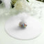 25 Pack 9" White Sheer Nylon Tulle Circles Favor Wrap, DIY Craft Fabric