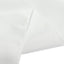 Fitted Polyester 72"x30" Rectangle Tablecloth White with Open Back Design - Easy to Maintain and Wrinkle-Resistant Table Cover for Trade Shows & Displays
