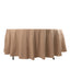 Premium Polyester 108" Round Tablecloth Nude - Wrinkle-Resistant 220GSM Table Cover