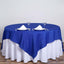 Polyester Square 70"x70" Tablecloth Royal Blue - Wrinkle-Resistant & Durable Table Cover