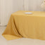 Lamour Satin 90"x156" Rectangle Tablecloth Champagne - Luxurious, Soft Seamless Table Cover