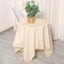 Polyester Square 54"x54" Tablecloth Beige - Wrinkle-Resistant & Durable Table Cover