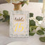 25-Pack Paper Wedding Table Numbers 1-25 White/Sage Green French Toile Design - Free Standing Double Sided Table Signs with Glam Gold Foil Numbers 7"