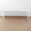 Plastic Table Cover Roll White with Slide Cutter - Customizable Disposable Tablecloth Roll 54"x300ft