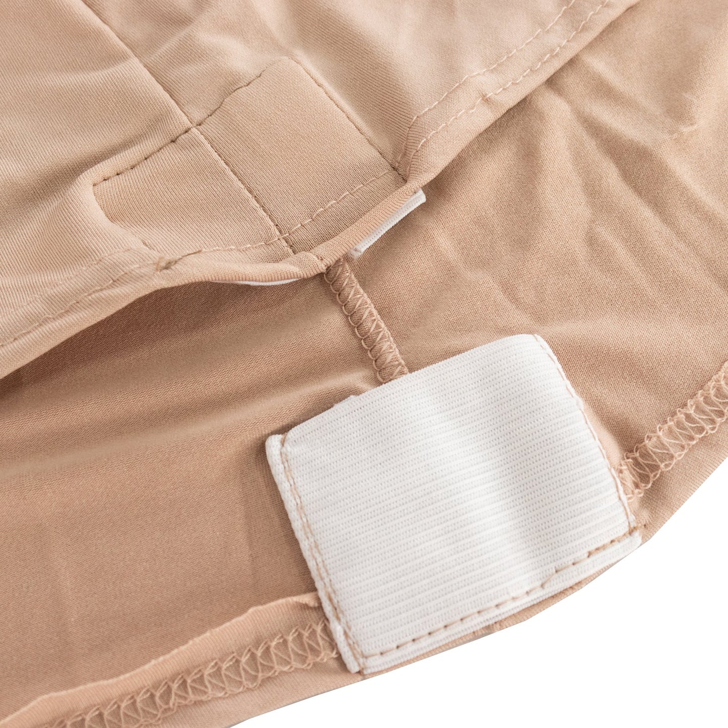 Spandex 30" Round Cocktail Table Cover Nude - Easy to Maintain Stretch Fitted Highboy Tablecloth