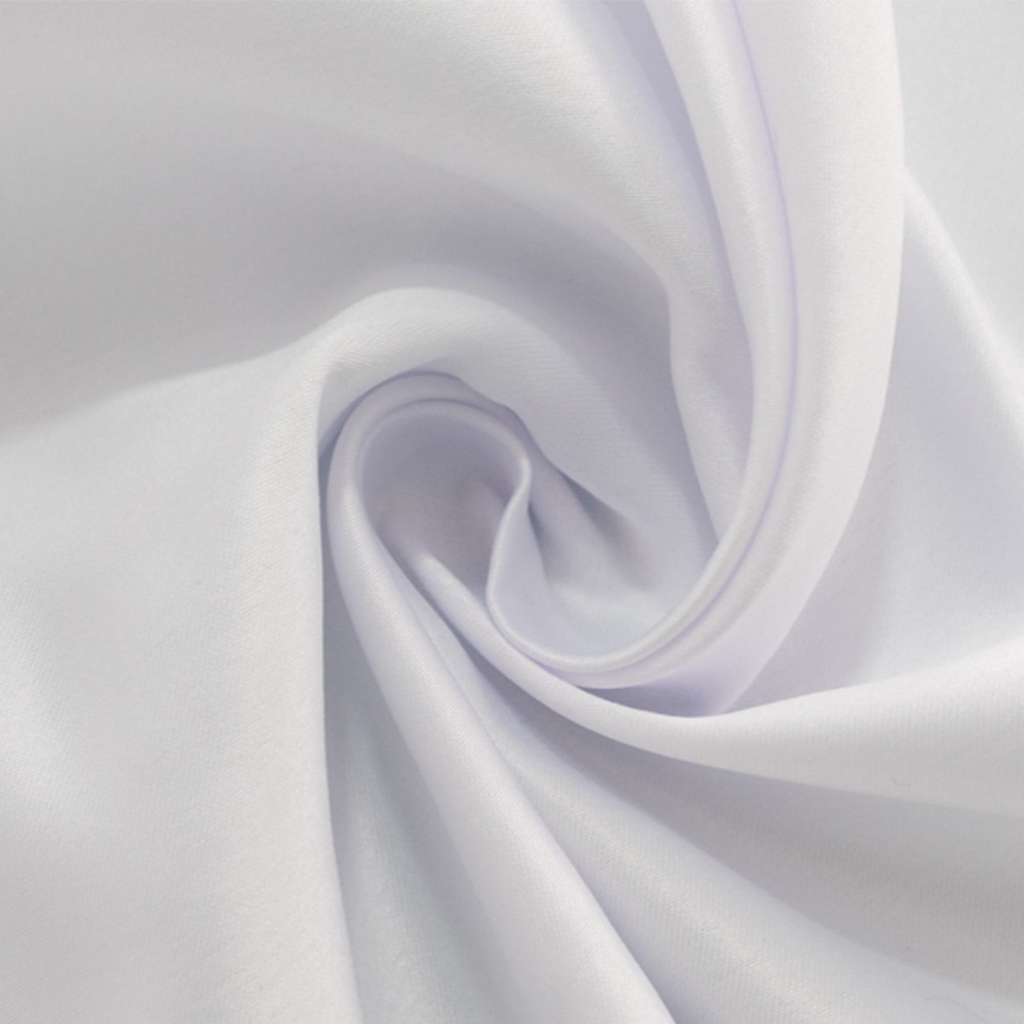 Lamour Satin 108" Round Tablecloth White - Durable & Silk-Like Table Cover for Classy Weddings & Events