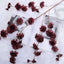 2 Branches 42" Tall Burgundy Artificial Silk Carnation Flower Stems
