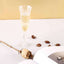 12-Pack Plastic Champagne Flutes Clear Flared Design - Lightweight Disposable Toasting Glasses 6oz