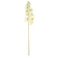 2 Stems 40" Tall Cream Artificial Silk Orchid Flower Bouquets