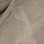 12"x100 Yards Taupe Tulle Fabric Bolt, Sheer Fabric Spool Roll For Crafts