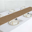 Polyester 12"x108" Table Runner Taupe - Durable & Wrinkle-Resistant Table Decor