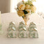 25 Pack Eucalyptus Greenery Mini Teapot Party Favor Boxes, Tea Time Gift Boxes - 5"x4"