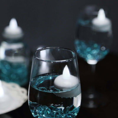 12-Pack Tealight Candles Flameless Design Cool White - Waterproof Floating LED Lighting