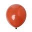 25 Pack 12" Matte Pastel Terracotta (Rust) Helium Air Latex Party Balloons